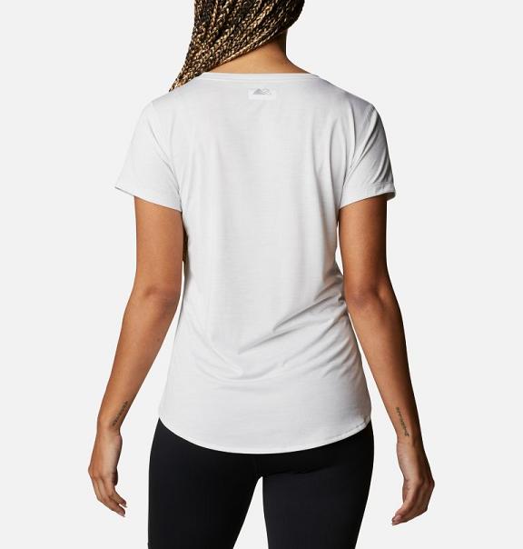 Columbia Trinity Trail T-Shirt White For Women's NZ87921 New Zealand